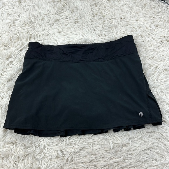 Lululemon Speed Skirt Black - Picture 1 of 6